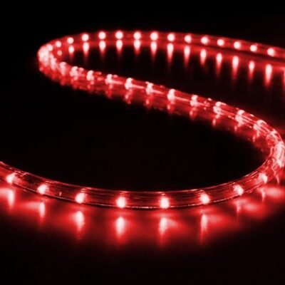 ΦΩΤΟΣΩΛΗΝΑΣ LED, ΠΡΟΣΤΑΣΙΑ UV, ΚΟΠΗ ΑΝΑ ΜΕΤΡΟ, ΜΟΝΟΚΑΝΑΛΟΣ, ΚΟΚΚΙΝΟ, 50m, 36 LED ΑΝΑ ΜΕΤΡΟ, IP65 (600-22233)
