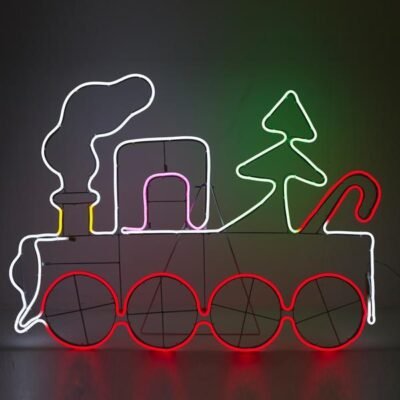 ΤΡΕΝΟ 95*68cm, 8m NEON LED ROPE LIGHT, ΜΕ ΔΙΑΦΟΡΑ ΧΡΩΜΑΤΑ, ΜΕ ΜΕΤΑΣΧΗΜΑΤΙΣΤΗ, ΠΡΟΕΚΤΑΣΗ ΠΑΡΟΧΗΣ 5m, IP44 (600-23110)