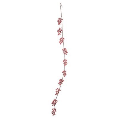 ΓΙΡΛΑΝΤΑ ΜΕ ΚΟΚΚΙΝΑ ΚΡΥΣΤΑΛΙΖΕ BERRIES, 150cm (600-49425)