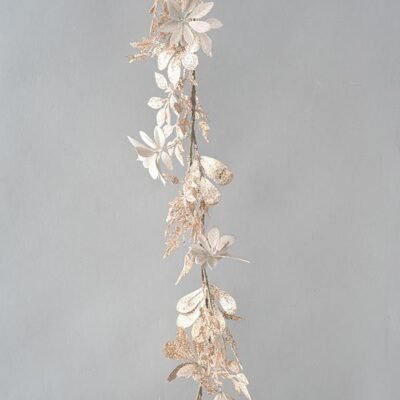 ΓΙΡΛΑΝΤΑ ΣΑΜΠΑΝΙ, ΜΕΤΑΛΛΙΖΕ ΚΑΙ GLITTER, 120cm (600-44754)