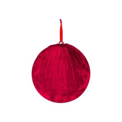 ΒΕΛΟΥΔΙΝΗ ΜΠΑΛΑ ΚΟΚΚΙΝΗ, 20cm (600-49437)