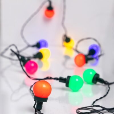 ΣΕΙΡΑ, 20 LED, ΧΡΩΜΑΤΙΣΤΕΣ ΔΙΑΚΟΣΜΗΤΙΚΕΣ ΜΠΑΛΙΤΣΕΣ Φ3cm, 31V ΜΕΤΑΣΧΗΜΑΤΙΣΤΗ, ΣΤΑΘΕΡΟ, 5 ΧΡΩΜΑΤΑ ΧΡΩΜΑΤΙΣΤΟ LED ΑΝΑ 20cm, ΠΡΟΕΚΤΑΣΗ ΠΑΡΟΧΗΣ 5m, IP44 (600-03650)