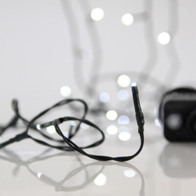 ΣΕΙΡΑ, 100 LED 3mm, 31V ΜΕΤΑΣΧΗΜΑΤΙΣΤΗ, 8 ΠΡΟΓΡΑΜΜΑΤΑ & ΜΝΗΜΗ, ΠΡΑΣΙΝΟ PVC ΚΑΛΩΔΙΟ, ΛΕΥΚΟ LED ΑΝΑ 5cm, ΠΡΟΕΚΤΑΣΗ ΠΑΡΟΧΗΣ 3m, ΙΡ44 (600-13160)