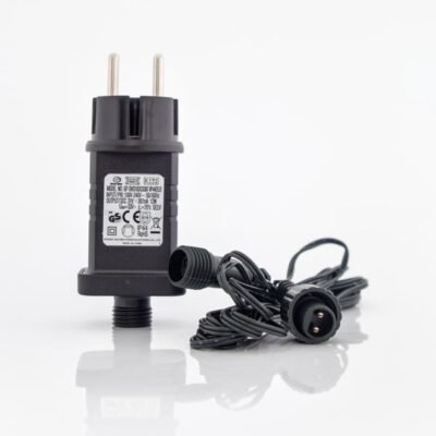 ΜΕΤΑΣΧΗΜΑΤΙΣΤΗΣ 31V/12W, ΣΤΑΘΕΡΟ, ΕΩΣ 1500 LED, ΠΡΑΣΙΝΟ PVC ΚΑΛΩΔΙΟ, ΠΡΟΕΚΤΑΣΗ ΠΑΡΟΧΗΣ 3m, IP44 (600-19900)