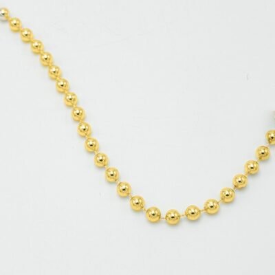 ΑΛΥΣΙΔΑ ΜΕ ΧΡΥΣΕΣ ΠΕΡΛΕΣ, 8mm, 1000cm (600-47587)