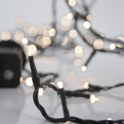 ΣΕΙΡΑ, 400 LED 3mm, 31V ΜΕΤΑΣΧΗΜΑΤΙΣΤΗ, 8 ΠΡΟΓΡΑΜΜΑΤΑ & ΜΝΗΜΗ, ΠΡΑΣΙΝΟ PVC ΚΑΛΩΔΙΟ, ΑΠΑΛΟ ΛΕΥΚΟ LED ΑΝΑ 5cm, ΠΡΟΕΚΤΑΣΗ ΠΑΡΟΧΗΣ 3m, ΙΡ44 (600-13402)
