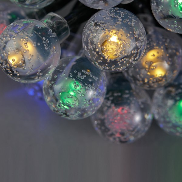 ΣΕΙΡΑ, 80 LED 5mm, ΑΚΡΥΛΙΚΕΣ ΜΠΑΛΕΣ 1.8cm, ΗΛΙΑΚΟ ΣΥΛΛΕΚΤΗ ΜΕ ΑΙΣΘΗΤΗΡΑ ΦΩΤΟΣ, 8 ΠΡΟΓΡΑΜΜΑΤΑ, ΠΡΑΣΙΝΟ PVC ΚΑΛΩΔΙΟ, ΧΡΩΜΑΤΙΣΤΟ LED ANA 10cm, ΠΡΟΕΚΤΑΣΗ ΠΑΡΟΧΗΣ 1m, IP44 (600-04852) - Image 2