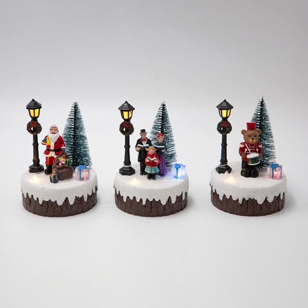 DISPLAY BOX, ΑΓΙΟΣ ΒΑΣΙΛΗΣ, ΑΡΚΟΥΔΑΚΙ ΚΑΙ ΧΟΡΩΔΙΑ, 3 ΣΧΕΔΙΑ, 12ΤΜΧ, 9x12.8cm (600-48098) - Image 2