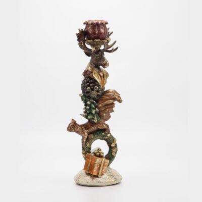 ΚΗΡΟΠΗΓΙΟ ΜΕ ΤΑΡΑΝΔΟ ΚΑΙ ΑΛΕΠΟΥΔΙΤΣΑ, 30.5CM (600-48354)