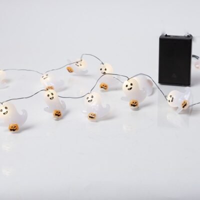 ΣΕΙΡΑ, 20 MINI LED, ΦΑΝΤΑΣΜΑΤΑΚΙΑ ME ΚΟΛΟΚΥΘΕΣ, ΜΠΑΤΑΡΙΑΣ 3xAA, ΧΡΟΝΟΔΙΑΚΟΠΤΗ, ΜΑΥΡΟ ΧΑΛΚΙΝΟ ΚΑΛΩΔΙΟ, ΘΕΡΜΟ ΛΕΥΚΟ LED ΑΝΑ 10cm, ΠΡΟΕΚΤΑΣΗ ΠΑΡΟΧΗΣ 30cm, IP20 (600-03365)