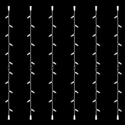ΣΕΙΡΑ, DIY ΣΕΤ 6 ΤΜΧ, 30 LED, ΛΕΥΚΟ ΚΑΟΥΤΣΟΥΚ ΚΑΛΩΔΙΟ, 2 ΕΠΕΚΤΑΣΕΙΣ, ΘΕΡΜO ΛΕΥΚO LED ΑΝΑ 10cm, ΙΡ65 (600-09841)