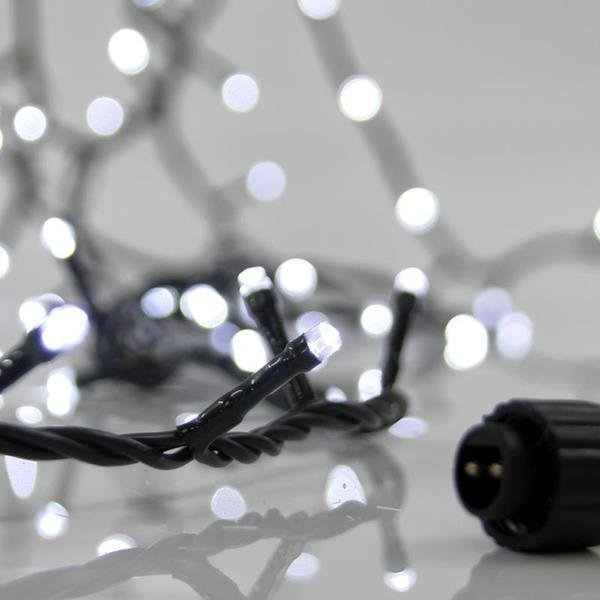 ΣΕΙΡΑ, 100 LED 3mm, 31V ΜΕΤΑΣΧΗΜΑΤΙΣΤΗ, 4 ΕΠΕΚΤΑΣΕΙΣ ΕΩΣ 3 ΣΕΤ, ΠΡΑΣΙΝΟ PVC ΚΑΛΩΔΙΟ, ΛΕΥΚΟ LED ANA 5cm, ΠΡΟΕΚΤΑΣΗ ΠΑΡΟΧΗΣ 3m, ΙΡ44 (601-11300)