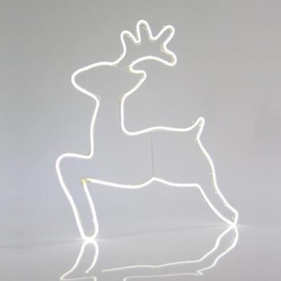 ΤΑΡΑΝΔΟΣ, 3m NEON LED ΦΩΤΟΣΩΛΗΝΑΣ, ΜΟΝΟΚΑΝΑΛΟΣ, ΛΕΥΚΟ, 65x58cm, IP44 (600-23005)