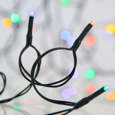 ΣΕΙΡΑ, 480 LED 3mm, 31V ΜΕΤΑΣΧΗΜΑΤΙΣΤΗ, ΣΤΑΘΕΡΟ, ΠΡΑΣΙΝΟ PVC ΚΑΛΩΔΙΟ, ΧΡΩΜΑΤΙΣΤΟ LED ΑΝΑ 7.5cm, ΠΡΟΕΚΤΑΣΗ ΠΑΡΟΧΗΣ 3m, IP44 (600-16589)