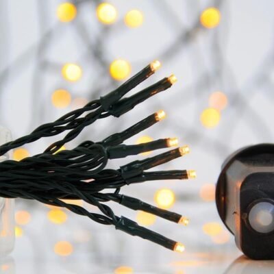ΣΕΙΡΑ, 400 LED 3mm, 31V ΜΕΤΑΣΧΗΜΑΤΙΣΤΗ, 8 ΠΡΟΓΡΑΜΜΑΤΑ & ΜΝΗΜΗ, ΠΡΑΣΙΝΟ PVC ΚΑΛΩΔΙΟ, ΘΕΡΜΟ ΛΕΥΚΟ LED ΑΝΑ 5cm, ΠΡΟΕΚΤΑΣΗ ΠΑΡΟΧΗΣ 3m, ΙΡ44 (600-13401)