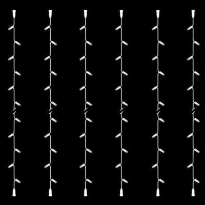 ΣΕΙΡΑ, DIY ΣΕΤ 6 ΤΜΧ, 30 LED, 2 ΕΠΕΚΤΑΣΕΙΣ, ΛΕΥΚΟ ΚΑΟΥΤΣΟΥΚ ΚΑΛΩΔΙΟ, ΛΕΥΚO LED ΑΝΑ 10cm, ΙΡ65 (600-09840)
