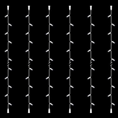 ΣΕΙΡΑ, DIY ΣΕΤ 6 ΤΜΧ, 20 LED, 2 ΕΠΕΚΤΑΣΕΙΣ, ΛΕΥΚΟ ΚΑΟΥΤΣΟΥΚ ΚΑΛΩΔΙΟ, ΛΕΥΚΟ LED ΑΝΑ 10cm, ΙΡ65 (600-09820)
