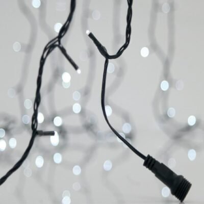ΣΕΙΡΑ, 300 LED 3mm, 31V ΜΕΤΑΣΧΗΜΑΤΙΣΤΗ, 4 ΕΠΕΚΤΑΣΕΙΣ ΕΩΣ 3 ΣΕΤ, ΠΡΑΣΙΝΟ PVC ΚΑΛΩΔΙΟ, ΛΕΥΚΟ LED ΑΝΑ 5cm, ΠΡΟΕΚΤΑΣΗ ΠΑΡΟΧΗΣ 3m, ΙΡ44 (600-15400)