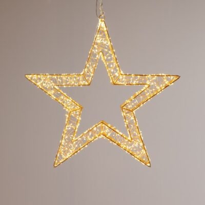 ΦΩΤΙΖΟΜΕΝΟ ΑΣΤΕΡΙ 38cm, 720 MINI LED, 24V METAΣΧΗΜΑΤΙΣΤΗ, ΧΡΟΝΟΔΙΑΚΟΠΤΗ, ΜΠΡΟΝΖΕ ΧΑΛΚΙΝΟ ΚΑΛΩΔΙΟ, ΜΠΡΟΝΖΕ ΜΕΤΑΛΛΙΚΟΣ ΣΚΕΛΕΤΟΣ, ΘΕΡΜΟ ΛΕΥΚΟ LED, ΠΡΟΕΚΤΑΣΗ ΠΑΡΟΧΗΣ 5m, IP44 (600-22570)