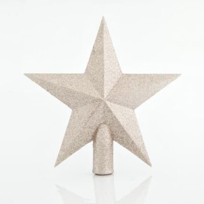 ΚΟΡΥΦΗ ΔΕΝΤΡΟΥ ΑΣΤΕΡΙ, ΣΑΜΠΑΝΙ GLITTER, ΠΛΑΣΤΙΚΗ, 20cm (600-42672)