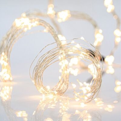ΧΤΑΠΟΔΙ, 200 ΜΙΝΙ LED, ΜΕΤΑΣΧΗΜΑΤΙΣΤΗ, ΣΤΑΘΕΡΟ, ΑΣΗΜΙ ΧΑΛΚΙΝΟ ΚΑΛΩΔΙΟ, ΘΕΡΜΟ ΛΕΥΚΟ LED ANA 10cm (10 LINES x 20 LED), ΠΡΟΕΚΤΑΣΗ ΠΑΡΟΧΗΣ 5m, ΙΡ44 (600-11729)