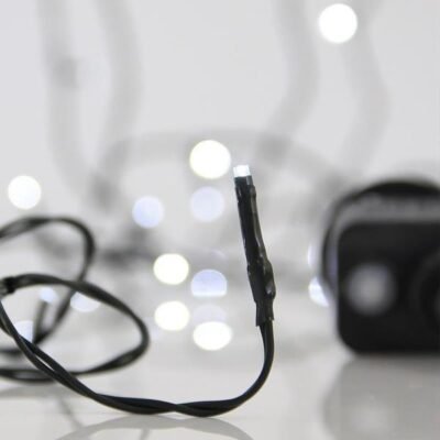ΣΕΙΡΑ, 100 LED 3mm, 31V ΜΕΤΑΣΧΗΜΑΤΙΣΤΗ, 8 ΠΡΟΓΡΑΜΜΑΤΑ, ΠΡΑΣΙΝΟ PVC ΚΑΛΩΔΙΟ, ΛΕΥΚΟ LED ΑΝΑ 5cm, ΠΡΟΕΚΤΑΣΗ ΠΑΡΟΧΗΣ 3m, ΙΡ44 (620-22500)