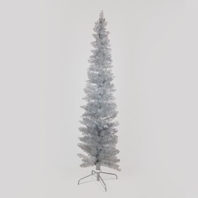 ΔΕΝΤΡΟ ΑΣΗΜΙ, SUPER SLIM, 210cm (600-30669)