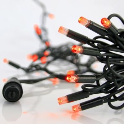 ΣΕΙΡΑ, 100 LED 5mm ΜΕ ΚΑΛΥΜΜΑ, 230V, 3 ΕΠΕΚΤΑΣΕΙΣ ΕΩΣ 9 ΣΕΤ, ΠΡΑΣΙΝΟ ΚΑΟΥΤΣΟΥΚ ΚΑΛΩΔΙΟ, ΚΟΚΚΙΝΟ LED ANA 10cm, ΠΡΟΕΚΤΑΣΗ ΠΑΡΟΧΗΣ 1.5m, ΙΡ65 (600-11114)