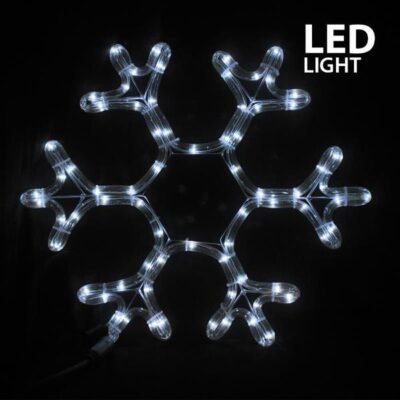 ΧΙΟΝΟΝΙΦΑΔΑ, 3m LED ΦΩΤΟΣΩΛΗΝΑΣ, ΜΟΝΟΚΑΝΑΛΟΣ, ΛΕΥΚΗ & ΛΕΥΚΟ FLASH, 38x36cm, IP44 (600-20160)