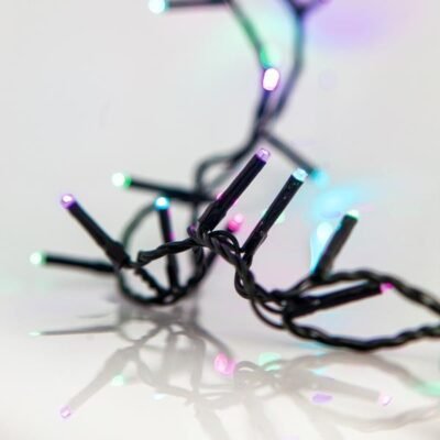 ΣΕΙΡΑ, 300 LED 3mm, 31 ΜΕΤΑΣΧΗΜΑΤΙΣΤΗ, 8 ΠΡΟΓΡΑΜΜΑΤΑ & ΜΝΗΜΗ, ΠΡΑΣΙΝΟ PVC ΚΑΛΩΔΙΟ, OΠΑΛ ΧΡΩΜΑΤΙΣΤΟ LED ΑΝΑ 5cm, ΠΡΟΕΚΤΑΣΗ ΠΑΡΟΧΗΣ 3m, IP45 (600-13348)