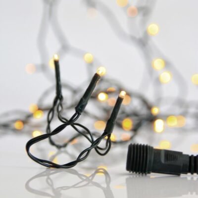 ΣΕΙΡΑ, 300 LED 3mm, 31V ΜΕΤΑΣΧΗΜΑΤΙΣΤΗ, 4 ΕΠΕΚΤΑΣΕΙΣ ΕΩΣ 3 ΣΕΤ, ΠΡΑΣΙΝΟ PVC ΚΑΛΩΔΙΟ, ΘΕΡΜΟ ΛΕΥΚΟ LED ΑΝΑ 5cm, ΠΡΟΕΚΤΑΣΗ ΠΑΡΟΧΗΣ 3m, ΙΡ44 (600-15401)