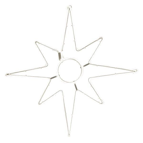 DIY, ΑΣΤΕΡΙ ΒΗΘΛΕΕΜ, ΝΕΟΝ ΦΩΤΟΣΩΛΗΝΑ 75cm, ΕΠΕΚΤΑΣΗ, ΠΡΟΕΚΤΑΣΗ ΠΑΡΟΧΗΣ 1m, IP44 (ΧΩΡΙΣ ΠΑΡΟΧΗ) (600-11971)