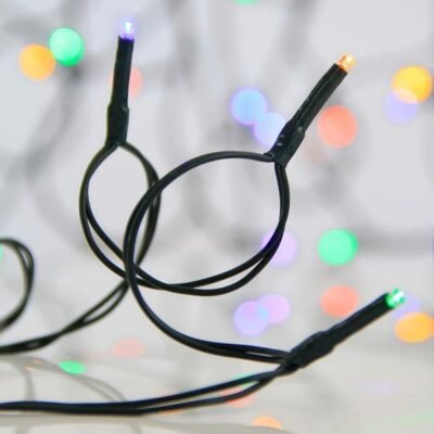ΣΕΙΡΑ, 100 LED 3mm, 31V ΜΕΤΑΣΧΗΜΑΤΙΣΤΗ, 4 ΕΠΕΚΤΑΣΕΙΣ ΕΩΣ 3 ΣΕΤ, ΠΡΑΣΙΝΟ PVC ΚΑΛΩΔΙΟ, ΧΡΩΜΑΤΙΣΤΟ LED ΑΝΑ 10cm, ΠΡΟΕΚΤΑΣΗ ΠΑΡΟΧΗΣ 3m, IP44 (600-15249)