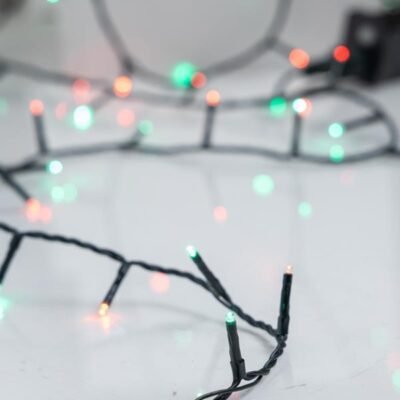ΣΕΙΡΑ, 240 LED 3mm, 31V ΜΕΤΑΣΧΗΜΑΤΙΣΤΗ, 8 ΠΡΟΓΡΑΜΜΑΤΑ & ΜΝΗΜΗ, ΠΡΑΣΙΝΟ PVC ΚΑΛΩΔΙΟ, ΚΟΚΚΙΝΟ & ΠΡΑΣΙΝΟ LED (ΕΝΑΛΛΑΞ) ΑΝΑ 5cm, ΠΡΟΕΚΤΑΣΗ ΠΑΡΟΧΗΣ 3m, IP44 (600-13291)