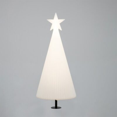 ΦΩΤΙΖΟΜΕΝΟ ΘΕΡΜΟ ΛΕΥΚΟ XMAS ΔΕΝΤΡΟ, 3D ΕΠΙΔΑΠΕΔΙΟ ΣΧΕΔΙΟ, 5V ΜΕΤΑΣΧΗΜΑΤΙΣΤΗ, PE ΣΧΕΔΙΟ ΜΕ ΜΕΤΑΛΛΙΚΗ ΣΤΗΛΗ, ΧPONOΔIAKOΠΤΗ, ΘΕΡΜΟ ΛΕΥΚΟ LED, Φ31 x H90cm, ΠΡΟΕΚΤΑΣΗ ΠΑΡΟΧΗΣ 3m, IP44 (600-48414)