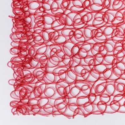 ΦΡΑΧΤΗΣ PVC, ΚΟΚΚΙΝΟΣ ΜΕ GLITTER, 1x10cm (ΤΙΜΗ ΑΝΑ ΜΕΤΡΟ) (600-23554)
