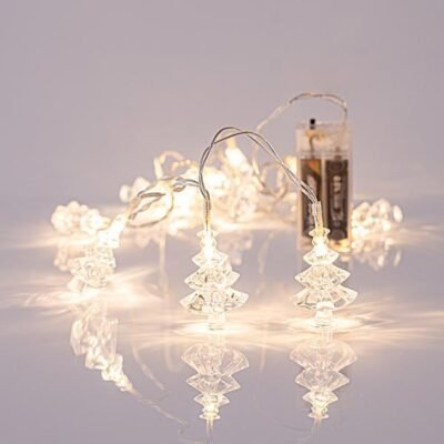 ΣΕΙΡΑ, 10 LED 5mm, ΑΚΡΥΛΙΚΑ ΔΕΝΤΡΑΚΙΑ 4.7cm, ΜΠΑΤΑΡΙΑΣ 2xAA, ΔΙΑΦΑΝΟ PVC ΚΑΛΩΔΙΟ, ΘΕΡΜΟ ΛΕΥΚΟ LED ANA 10cm, ΠΡΟΕΚΤΑΣΗ ΠΑΡΟΧΗΣ 50cm, IP20 (600-11238)