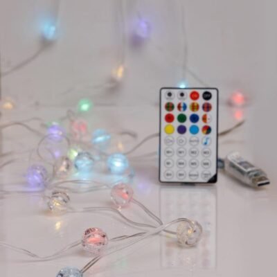 ΣΕΙΡΑ, 100 SMART MINI LED, ΚΡΑΚΕΛΕ ΜΠΑΛΙΤΣΕΣ 2cm, USB, ΔΙΑΧΕΙΡΙΣΗ ΜΕΣΩ ΕΦΑΡΜΟΓΗΣ, M/F, ΤΗΛΕΧΕΙΡΙΣΤΗΡΙΟ, ΔΙΑΦΑΝΟ ΠΛΑΚΕ ΧΑΛΚΙΝΟ ΚΑΛΩΔΙΟ, RGB LED ANA 15cm, ΠΡΟΕΚΤΑΣΗ ΠΑΡΟΧΗΣ 3m, IP20 (ROLL PACK) (600-01322)