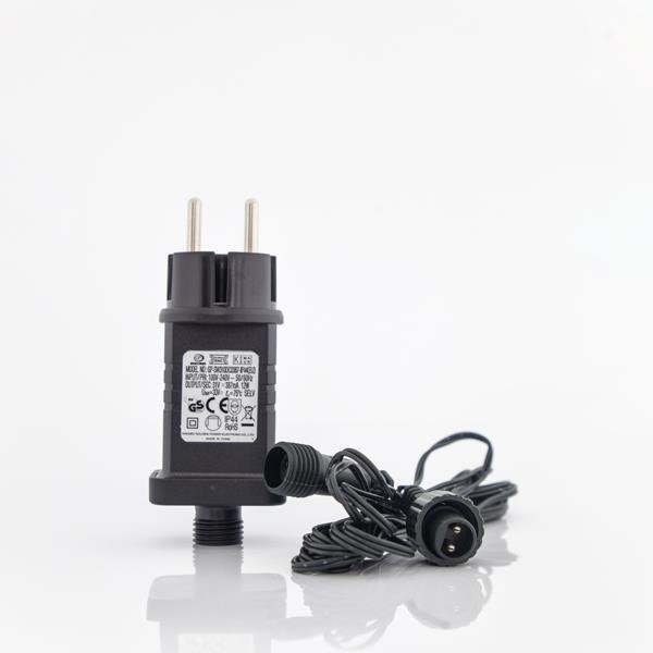 ΜΕΤΑΣΧΗΜΑΤΙΣΤΗΣ 31V/12W, ΕΩΣ 1500 LED, ΠΡΑΣΙΝΟ PVC ΚΑΛΩΔΙΟ, ΠΡΟΕΚΤΑΣΗ ΠΑΡΟΧΗΣ 3m, IP44 (600-11803)