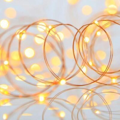 ΣΕΙΡΑ, 100 ΜΙΝΙ LED, ΜΕΤΑΣΧΗΜΑΤΙΣΤΗ, ΣΤΑΘΕΡΟ, ΜΠΡΟΝΖΕ ΧΑΛΚΙΝΟ ΚΑΛΩΔΙΟ, ΘΕΡΜΟ ΛΕΥΚΟ LED ANA 10cm, ΠΡΟΕΚΤΑΣΗ ΠΑΡΟΧΗΣ 5m, ΙΡ44 (600-07321)