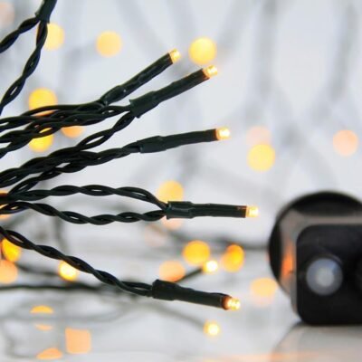 ΣΕΙΡΑ, 300 LED 3mm, 31V ΜΕΤΑΣΧΗΜΑΤΙΣΤΗ, 8 ΠΡΟΓΡΑΜΜΑΤΑ & ΜΝΗΜΗ, ΠΡΑΣΙΝΟ PVC ΚΑΛΩΔΙΟ, ΘΕΡΜΟ ΛΕΥΚΟ LED ΑΝΑ 5cm, ΠΡΟΕΚΤΑΣΗ ΠΑΡΟΧΗΣ 3m, ΙΡ44 (600-13341)