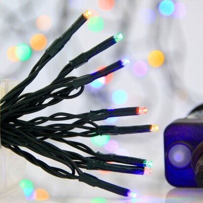ΣΕΙΡΑ, 240 LED 3mm, 31V ΜΕΤΑΣΧΗΜΑΤΙΣΤΗ, 8 ΠΡΟΓΡΑΜΜΑΤΑ & ΜΝΗΜΗ, ΠΡΑΣΙΝΟ PVC ΚΑΛΩΔΙΟ, ΧΡΩΜΑΤΙΣΤΟ LED ΑΝΑ 5cm, ΠΡΟΕΚΤΑΣΗ ΠΑΡΟΧΗΣ 3m, ΙΡ44 (600-13289)