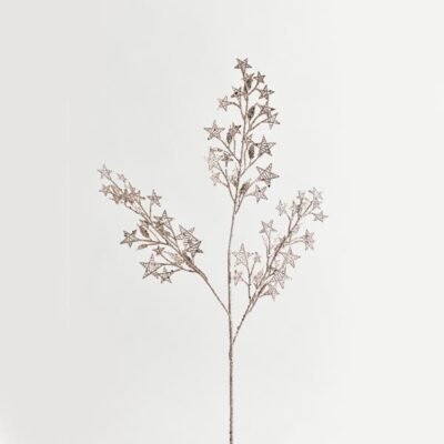 ΚΛΑΔΙ, ΜΕ ΑΣΤΕΡΙΑ, ΡΟΖ ΧΡΥΣΟ, 72cm (600-45897)