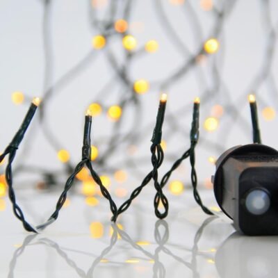 ΣΕΙΡΑ, 700 LED 3mm, 31V ΜΕΤΑΣΧΗΜΑΤΙΣΤΗ, 8 ΠΡΟΓΡΑΜΜΑΤΑ & ΜΝΗΜΗ, ΠΡΑΣΙΝΟ PVC ΚΑΛΩΔΙΟ, ΘΕΡΜΟ ΛΕΥΚΟ LED ΑΝΑ 5cm, ΠΡΟΕΚΤΑΣΗ ΠΑΡΟΧΗΣ 3m, ΙΡ44 (600-13461)