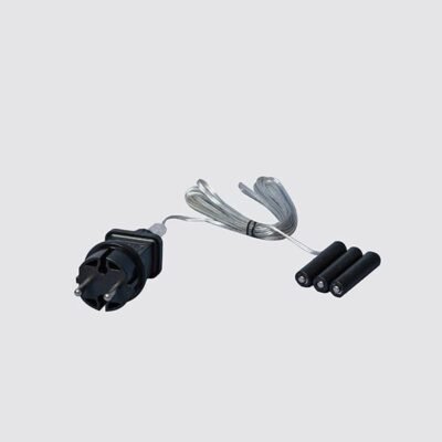 ΜΕΤΑΣΧΗΜΑΤΙΣΤΗ 4.5V ΓΙΑ ΚΟΥΤΙ ΜΠΑΤΑΡΙΑΣ 3xAA, ΔΙΑΦΑΝΟ PVC ΚΑΛΩΔΙΟ, ΠΡΟΕΚΤΑΣΗ ΠΑΡΟΧΗΣ 3m (600-19890)